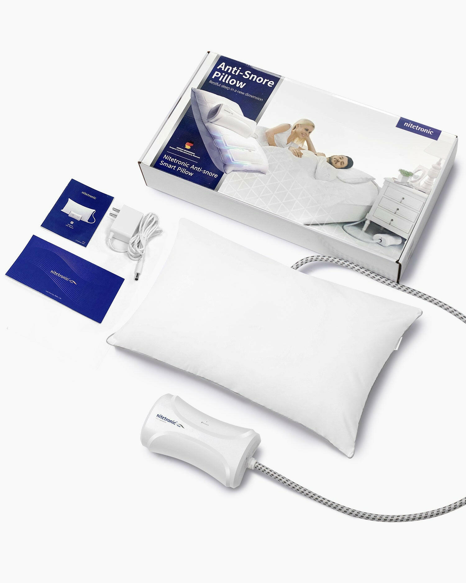 Nitetronic Z1 Smart Anti-Snore Pillow - Official Site